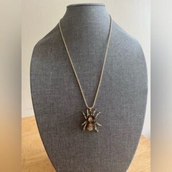 NWT. Betsey Johnson Champagne Golden.Retro Tarantula - Picture 2 of 4